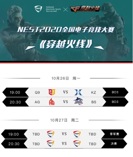NEST2020《穿越火线》总决赛即将上演!
