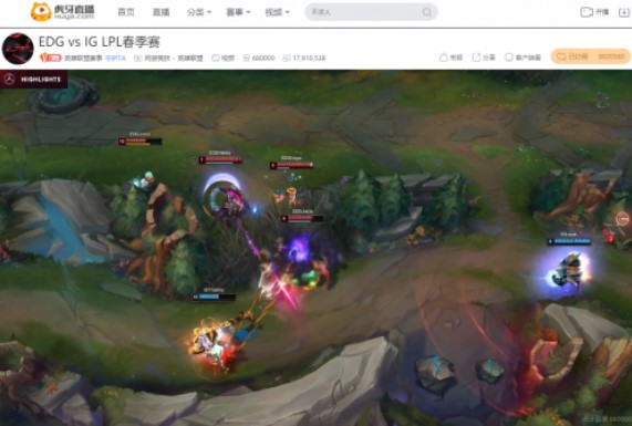 虎牙LPL:Theshy剑魔熟悉的天神下凡,IG2比0轻取EDG