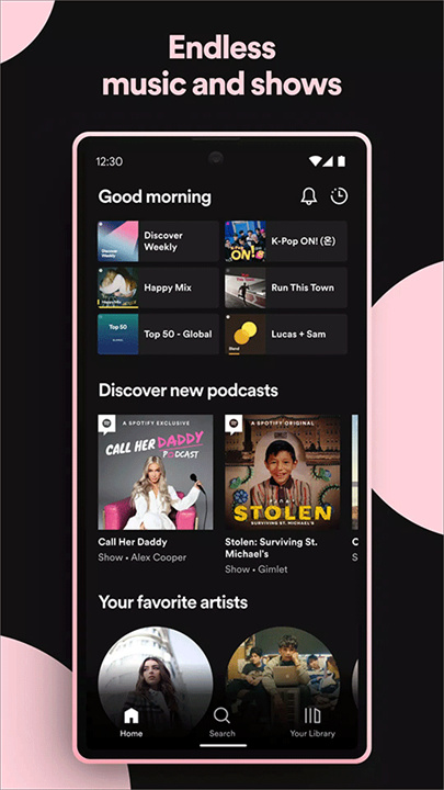 Spotify安卓版截图