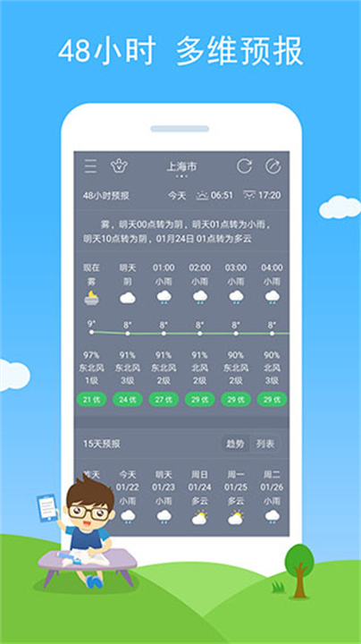 七彩天气手机版截图