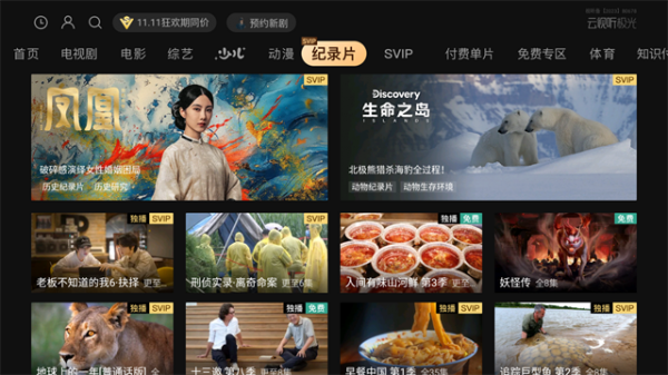 云视听极光TV版截图