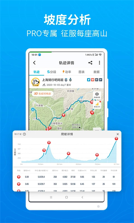 行者骑行软件截图